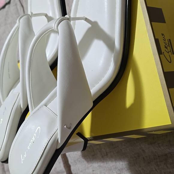 Circus NY by Sam Edelman White pumps/slides NIB - Picture 3 of 4